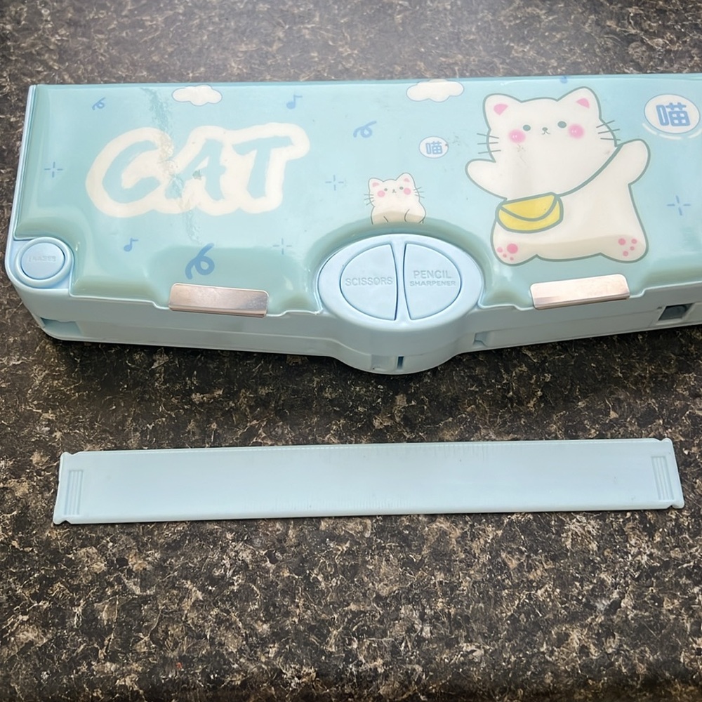 Cat Pencil Box 🐱 Multifunction 🎉 - Picture 5 of 7